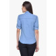 Womens Denim Solid Shirt Buy 1 Get 1 Free Navy Blue Fabric